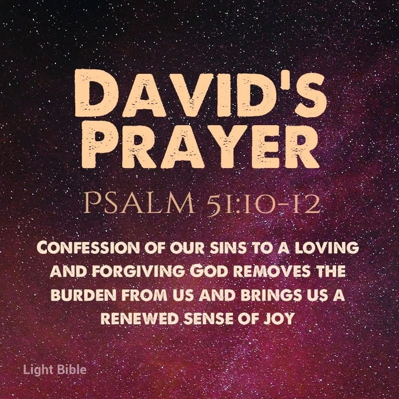David's prayer
