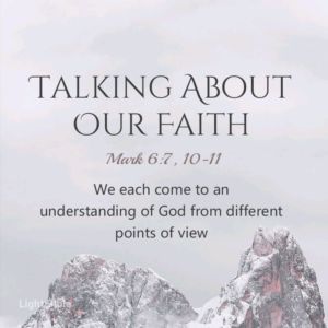Talking about our faith