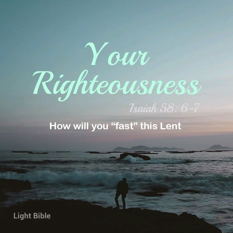 Your Righteousness