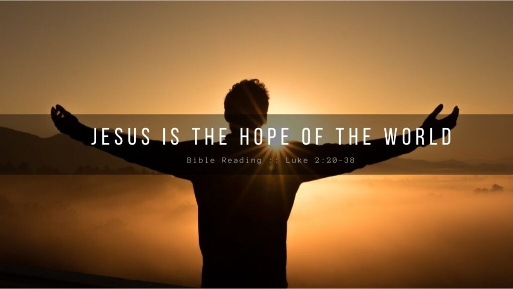 Daily Devotional - Jesus Is The Hope Of The World