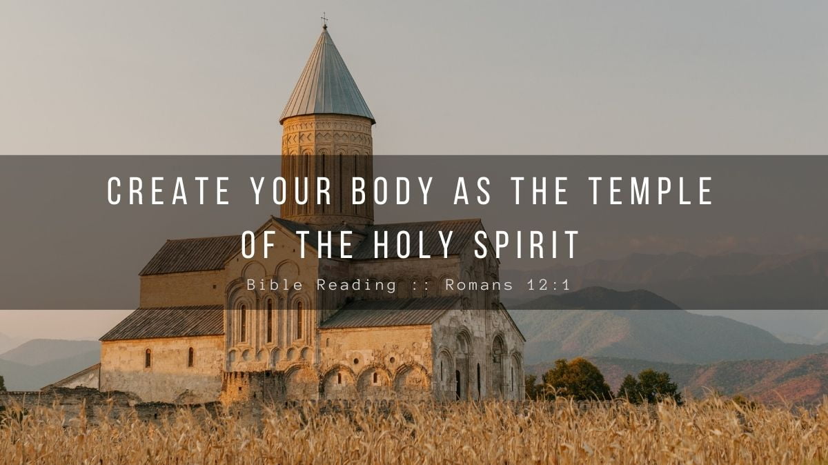 my body is a temple of the holy spirit